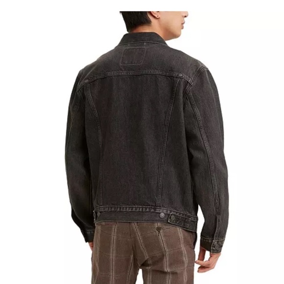 Levi’s black trucker jacket size XL Men’s - Picture 3 of 6